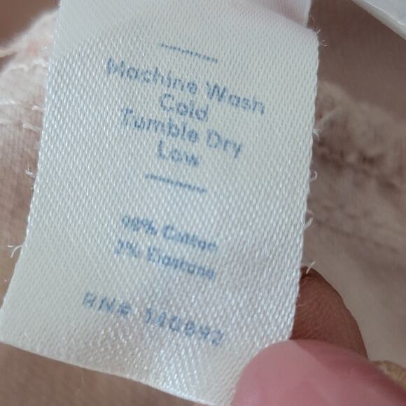 Marine Layer Bridget Wide Leg Flat Front Chino Sz 4 Pant 14650 High Waist Pastel - Picture 14 of 14